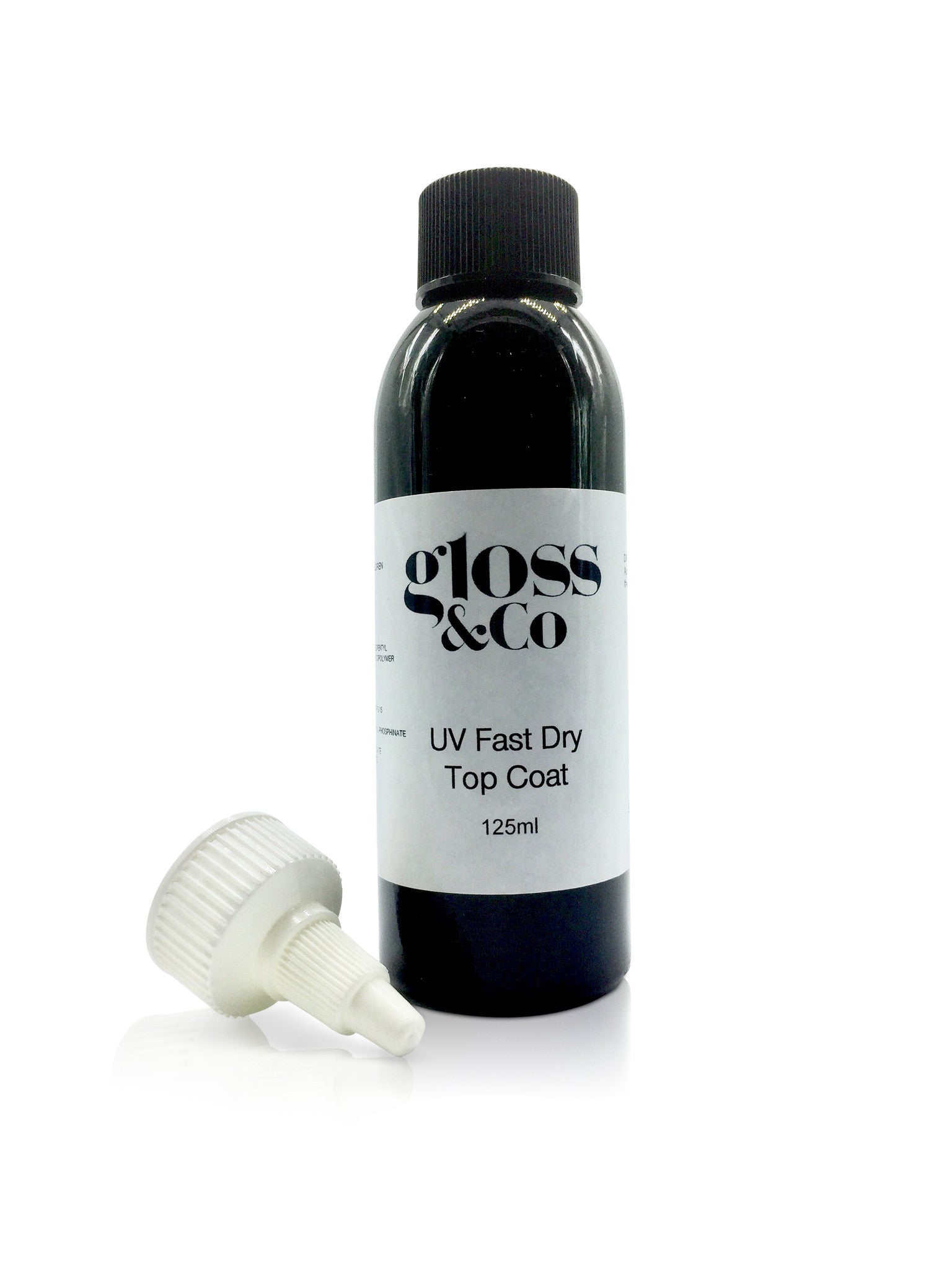 125ml Top Coat - Hard | Salon Use Only (wholesale) - NO RRP